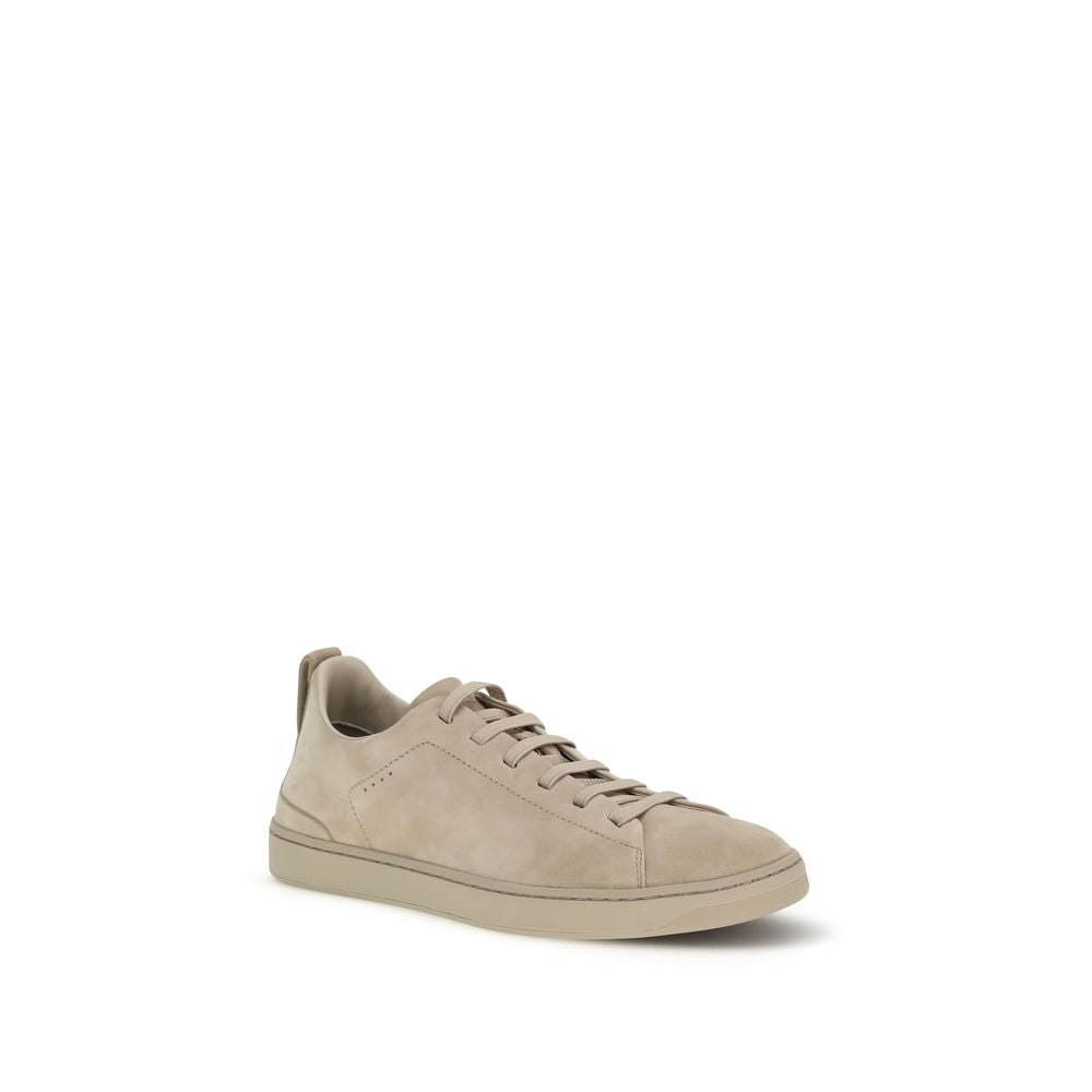 2026 New Arrival Church's Gray Calf Leather Bos Taurus Low Top Sneakers